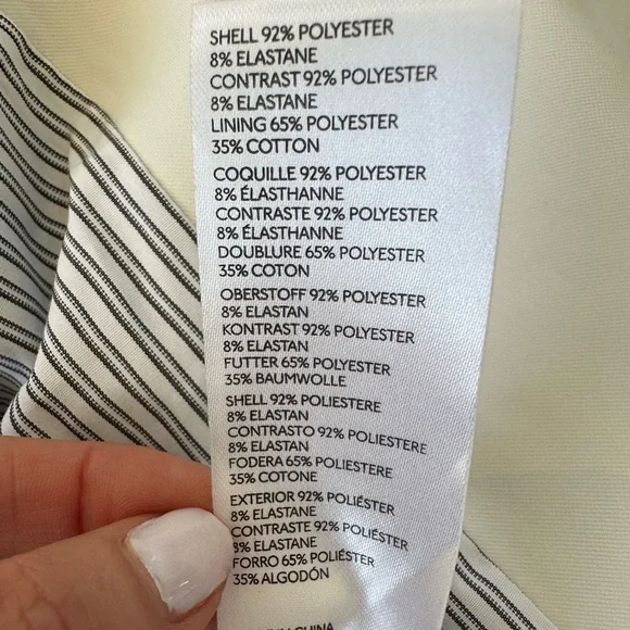 Anthropologie Maeve Colorblock Blazer Jacket - Picture 13 of 14